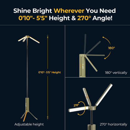 TrailLight Pro 15600mAh Camping Light