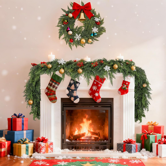 Ultra-Real Cedar Luxe Garland 6ft