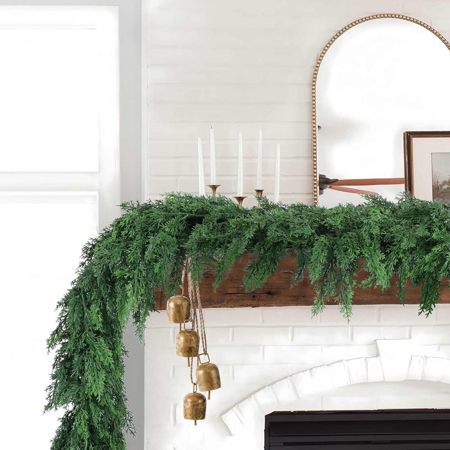 Ultra-Real Cedar Luxe Garland 6ft