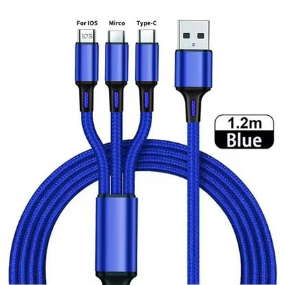 3 in 1 USB Fast Charging Cable